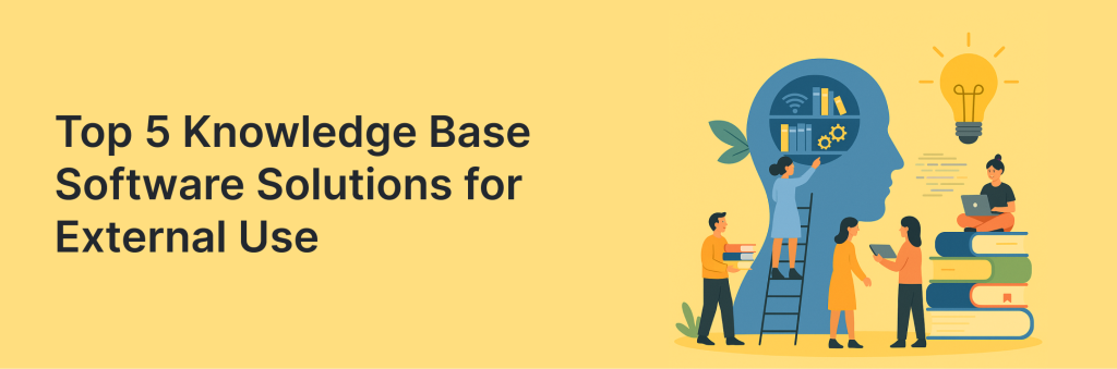 Top 5 Knowledge Base Software Solutions for External Use. Article by All For Businesses.